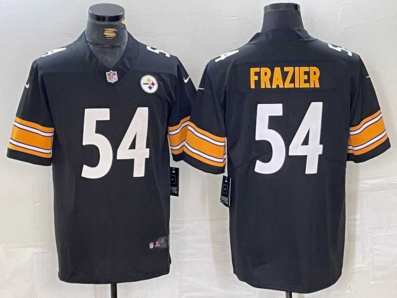 Mens Pittsburgh Steelers #54 Zach Frazier Black Vapor Untouchable Limited Stitched Jersey